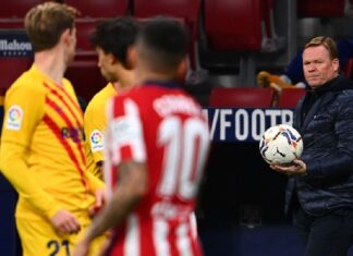 Koeman: «No te pueden meter un gol así»