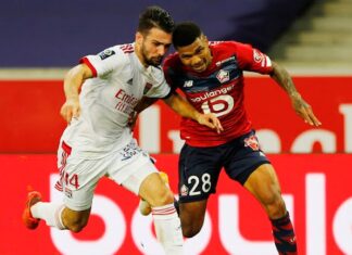 Lille y Lyon empataron