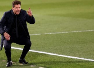 Simeone: “El gol de Carvajal nos sacó del partido”