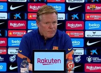 Koeman: «No puede ser y no se puede aceptar»