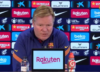 Koeman: “Estoy muy contento con el equipo”