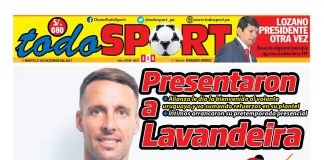 Portada impresa – Diario Todo Sport (21/12/2021)