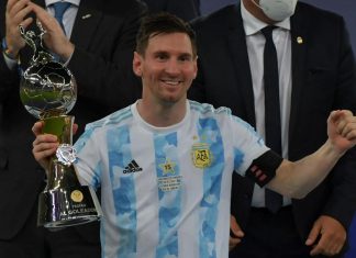 Messi ganó el premio Olimpia de Oro 2021