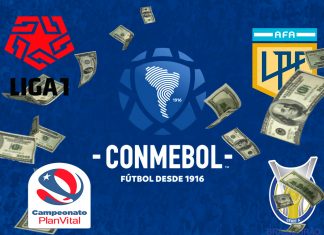 Conmebol: Dará premios millonarios a los ganadores de ligas