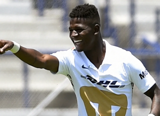 Corozo anotó doblete en la victoria del Pumas en la Liga MX