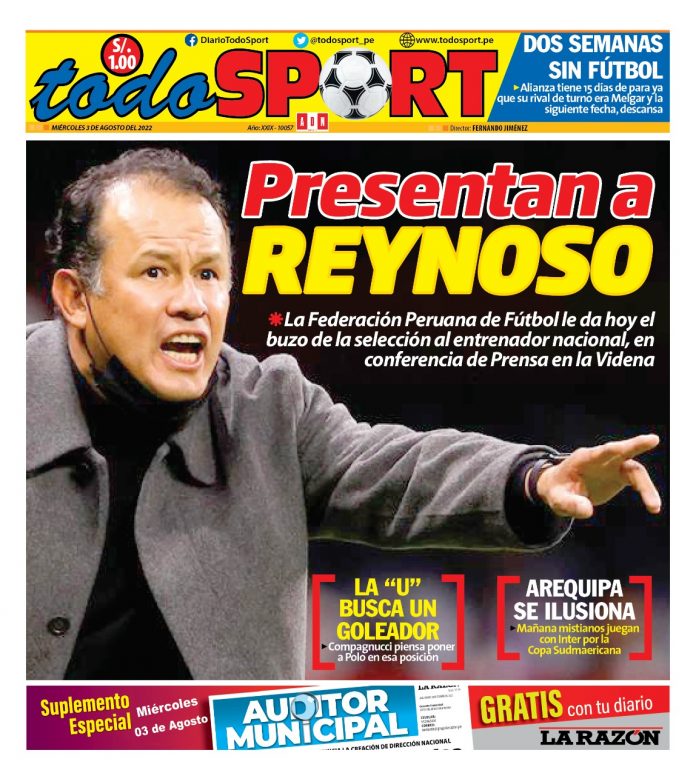 Portada Impresa - Todo Sport