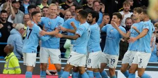 Hat-trick de Haaland en la goleada del Manchester City