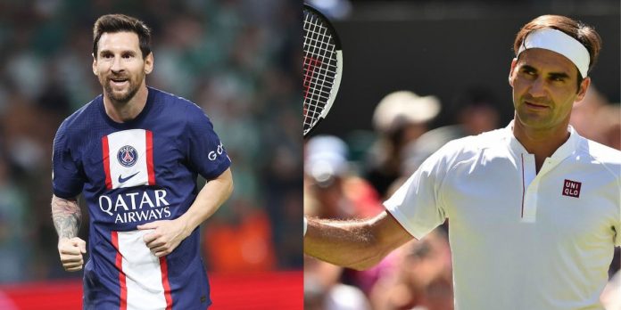 Messi sobre Roger Federer: 