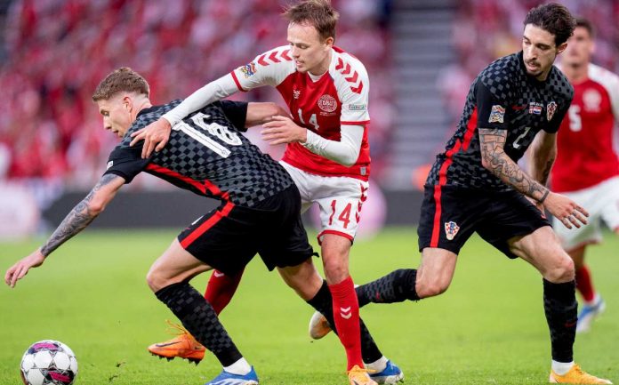 Croacia derrotó por 2-1 a Dinamarca en la UEFA Nations League
