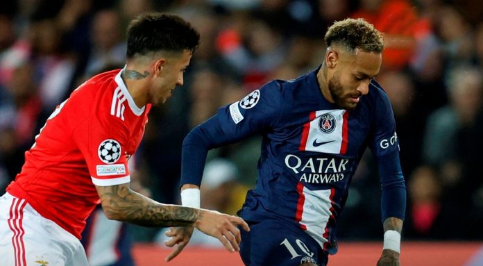 PSG empató 1-1 ante Benfica por la Champions League