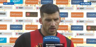 El delantero de FBC Melgar, Bernardo Cuesta, señaló que valoran el resultado obtenido pero que deben pensar en el duelo de vuelta del sábado