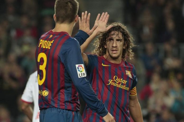 Puyol a Piqué: 