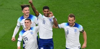 Inglaterra golea 6-2 a Irán en el Mundial de Qatar 2022
