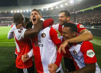Feyenoord de Marcos López vence a Lazio 1-0 por la Europa League