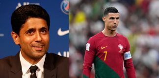 Presidente del PSG: "Es muy difícil pensar en Cristiano Ronaldo"