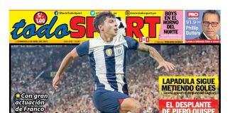 Portada impresa – Diario Todosport (02042023)
