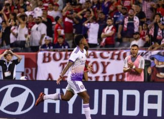 Gol de Wilder Cartagena con el Orlando City