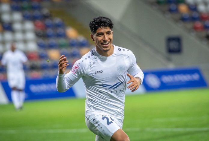 Gol de Luis Iberico con Riga FC