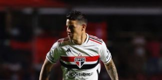 James Rodrígues en el Sao Paulo