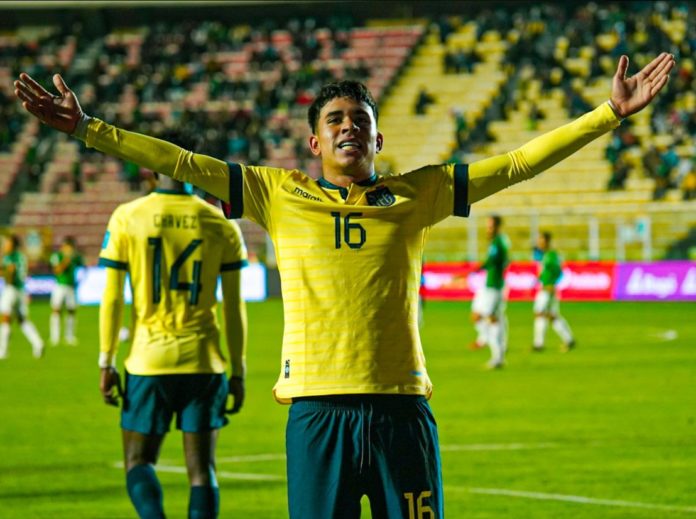 Kendry Páez con Ecuador