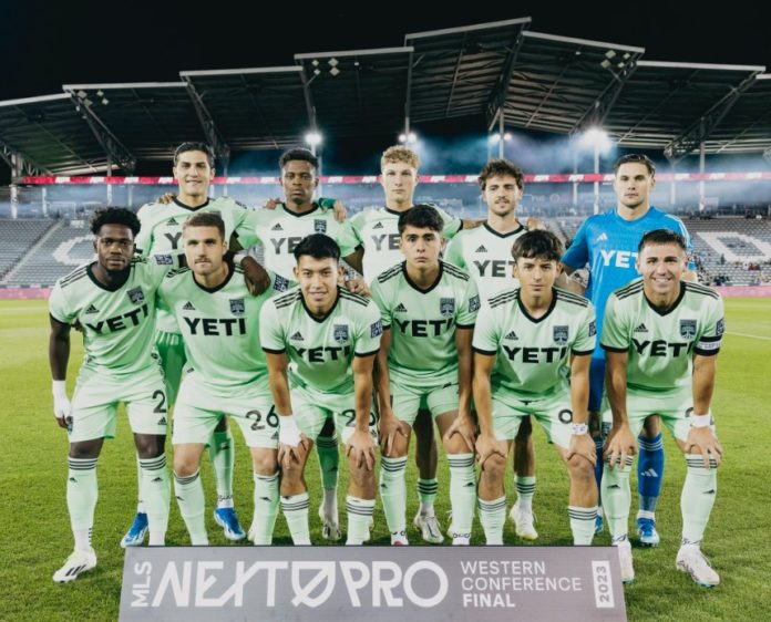 Sebastien Pineau en Austin FC II Sebastien Pineau en Austin FC II