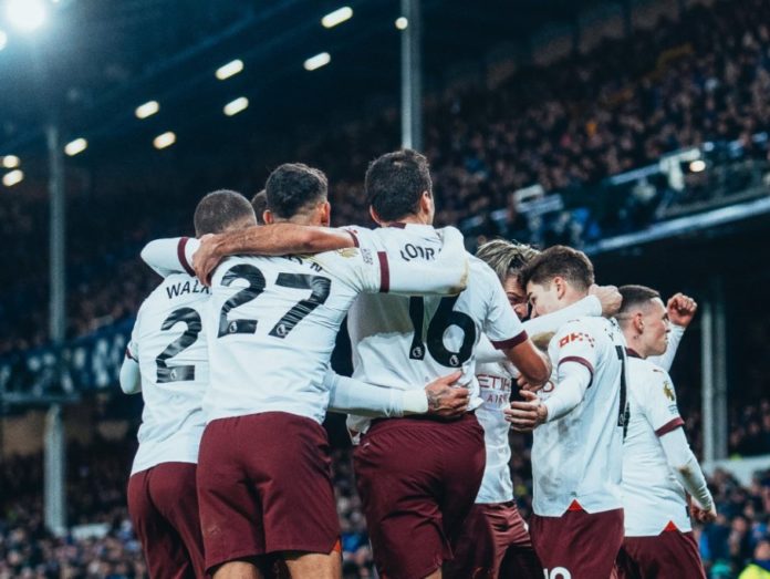 Everton 1-3 Manchester City