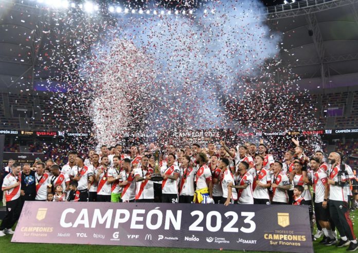 River Plate es campeón del Trofeo de Campeones 2023