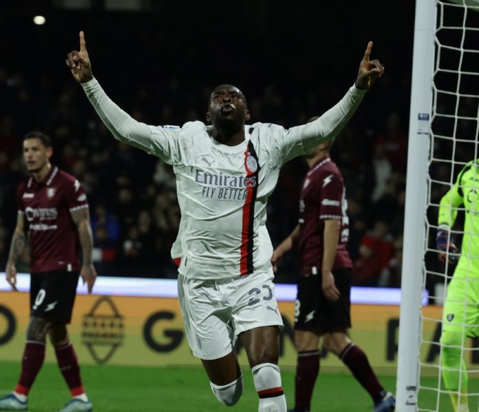 Salernitana 2-2 AC Milan