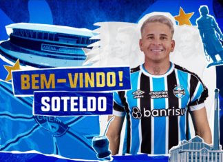 Soteldo fue cedido a Gremio y continuará en el Brasileirao Yeferson Soteldo se unió a Gremio