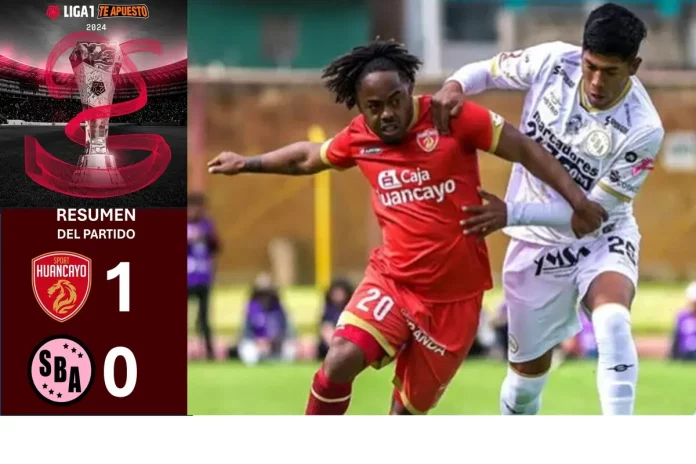 Victoria ajustada: Sport Huancayo derrota 1-0 a Sport Boys.