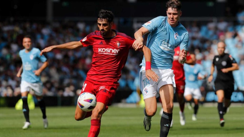 Celta de Vigo vs. Osasuna. 