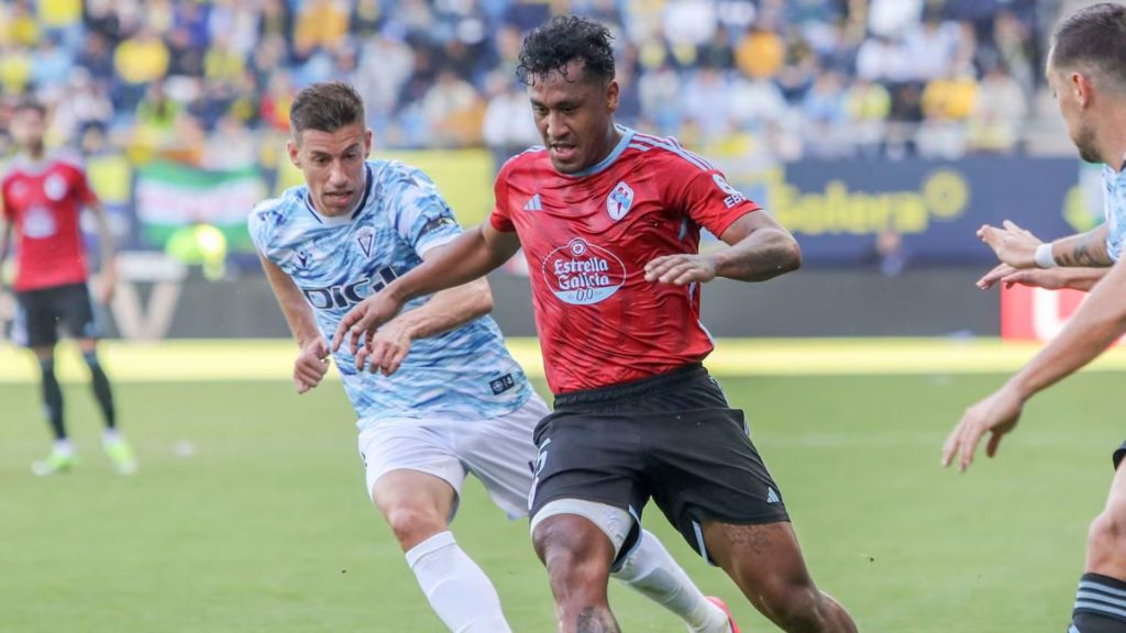 En la jornada 26 de La Liga de España, Cádiz y Celta de Vigo (2-2) empataron en el Estadio Nuevo Mirandilla.