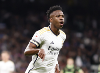 Vinicius Jr. marca un gol increíble: Real Madrid se adelanta 1-0 sobre Girona.