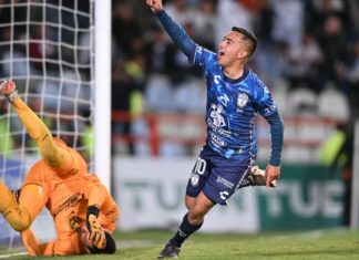 Triunfo de Pachuca ante el América en la Jornada de la Liga MX.
