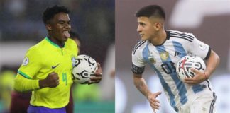 Argentina vs. Brasil Sub 23: Sigue la Transmisión en Vivo del Preolímpico.