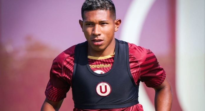 Edison Flores muestra fastidio a pesar de ganar el clásico. Fuente: Fútbol Peruano.