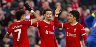 Liverpool recupera el liderato de la Premiere League. Fuente: This is Anfield.