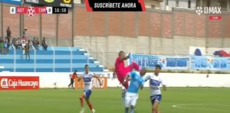 Manuel Heredia fue expulsado por grave falta. Fuente: Top Sport.