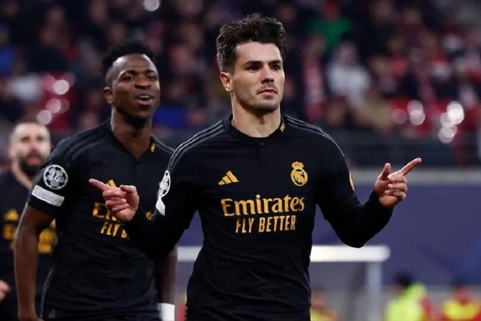 Real Madrid venció al Leipzig por los octavos de final de la Champions League. Fuente: RPP.