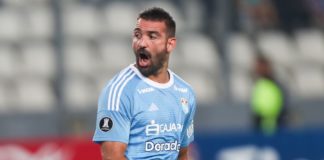 Martin Cauteruccio en el XI ideal de la Libertadores