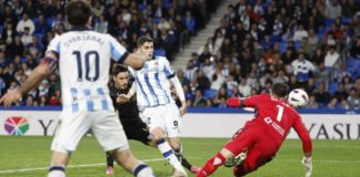 LaLiga de España: Real Sociedad vence a Cádiz por 2-0 en Anoeta.