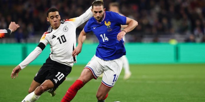 Alemania vence 2-0 a Francia en amistoso internacional.