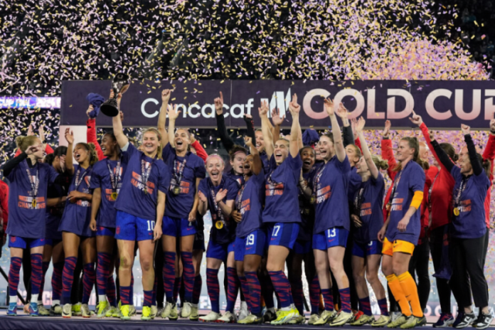 ¡Estados Unidos campeón! Tras vencer a Brasil en la Copa Oro Femenina 2024.