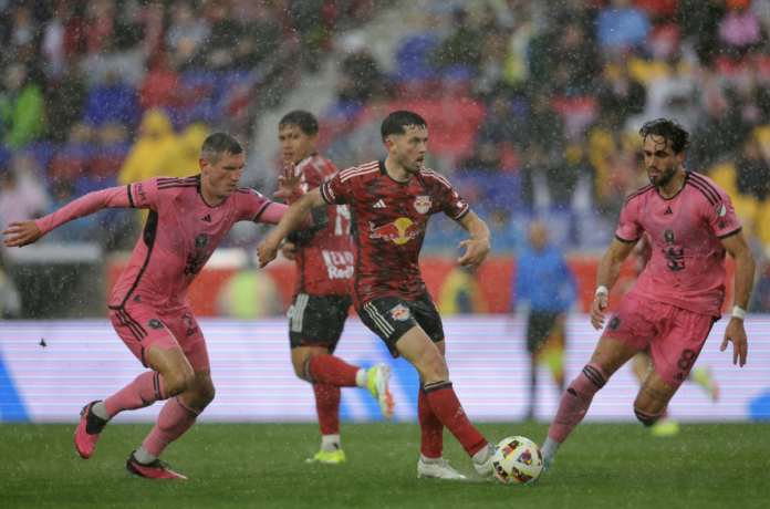 Sin Messi, Inter Miami sufre dura goleada ante New York Red Bull en la MLS.