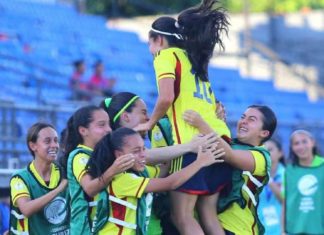 Sudamericano Femenino Sub 17: Colombia 3-0 Argentina.