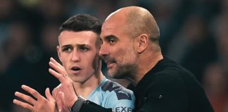 Pep Guardiola elogia a Phil Foden. Fuente: Sky Sports.