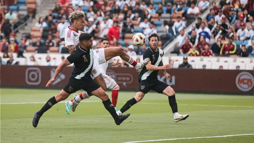 Venezuela y Guatemala empataron en un partido amistoso en el Shell Energy Stadium.