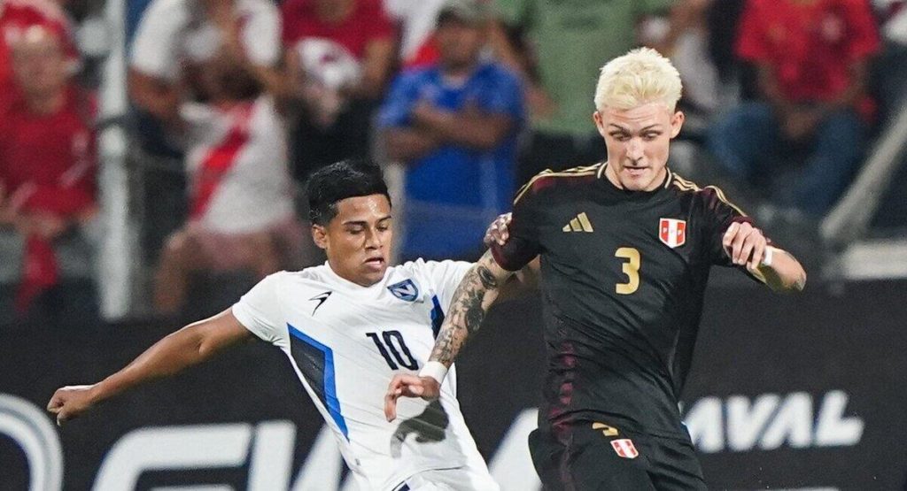 Oliver Sonne dejó una buena impresión durante los minutos que disputó en la victoria de la Selección Peruana sobre Nicaragua.