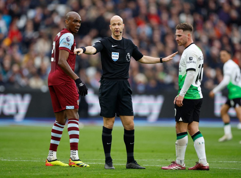 Liverpool (2-2) West Ham. 