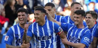 LaLiga: Victoria del Alavés 2-0 frente al Atlético de Madrid.
